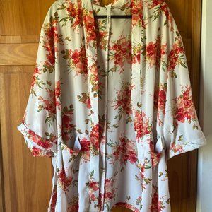 Floral Sheer Kimono